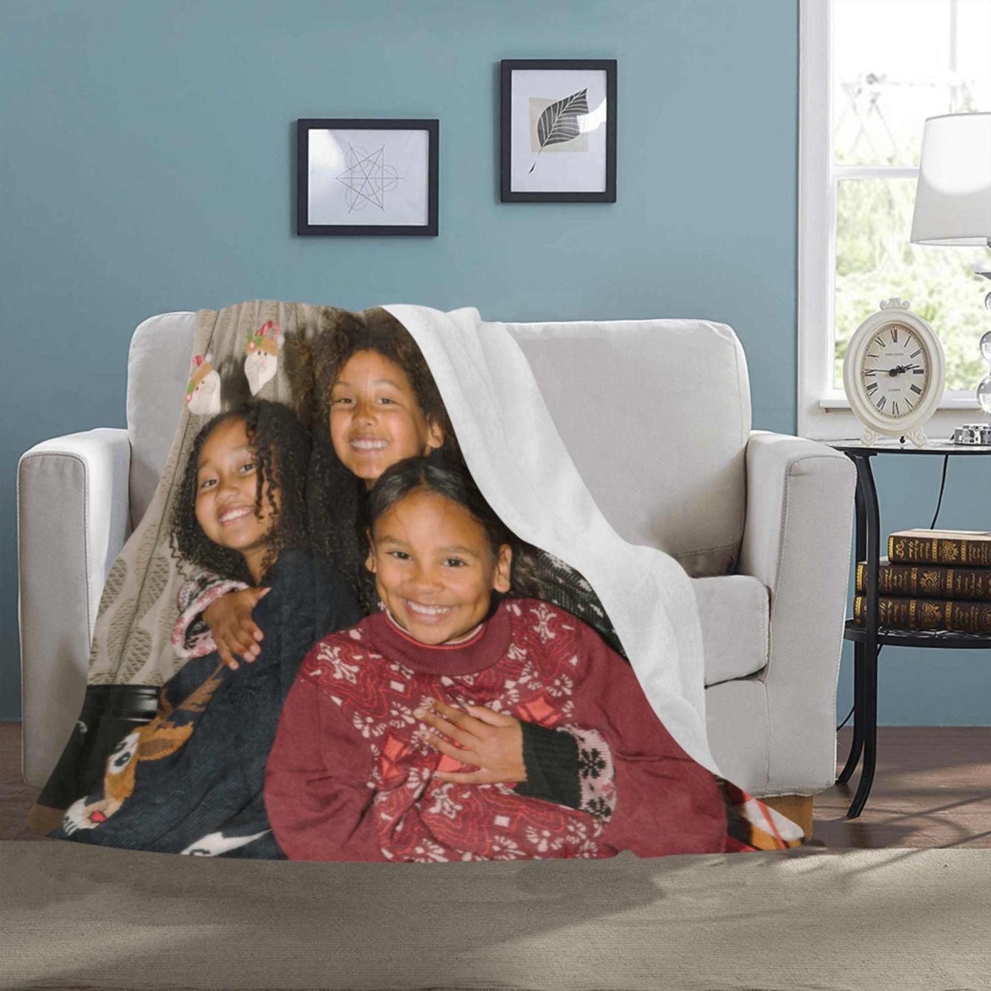 Ultra-Soft Micro Fleece Photo Blanket