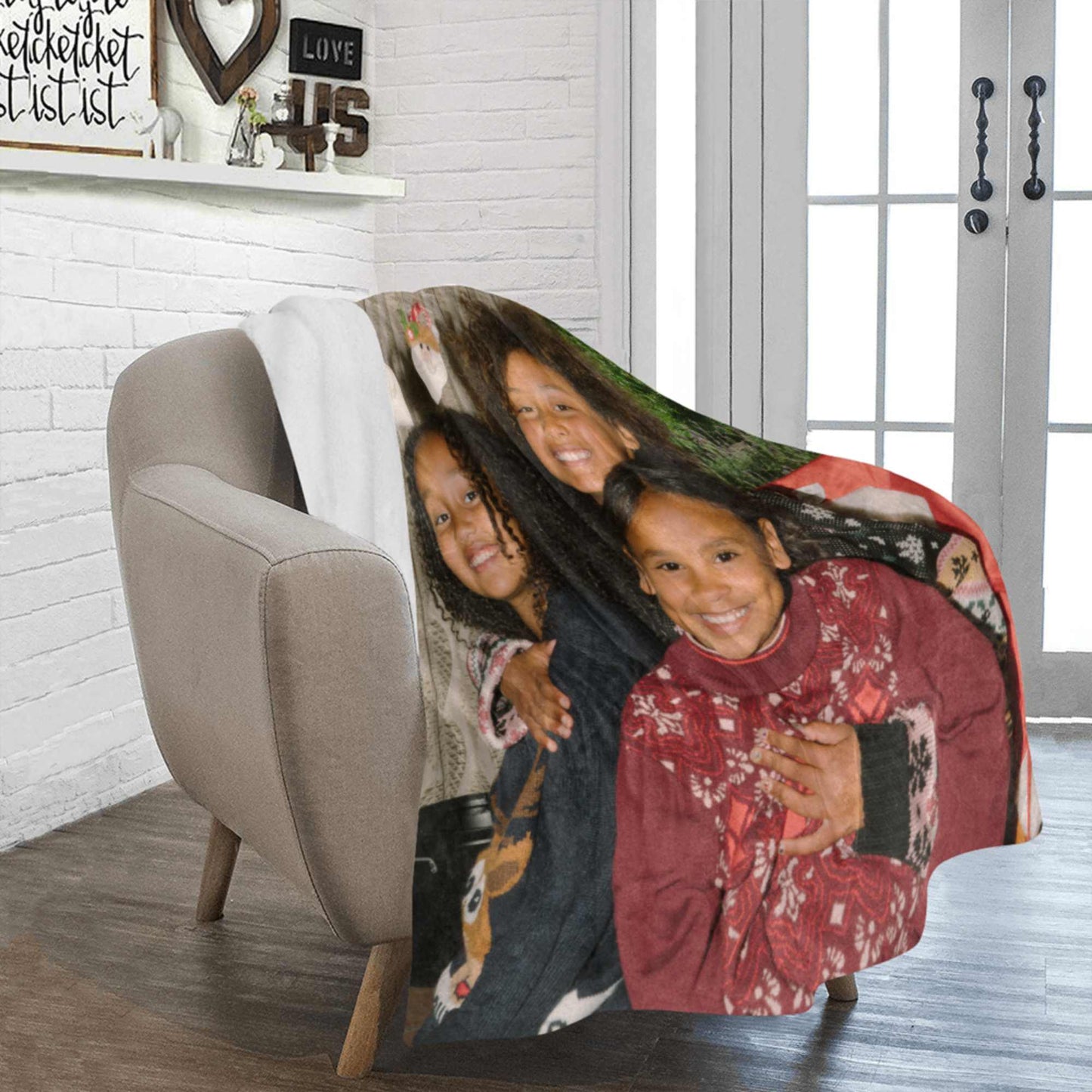 Ultra-Soft Micro Fleece Photo Blanket