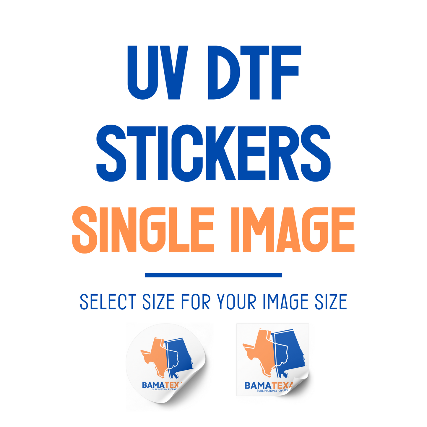 UV DTF Permanent Stickers ( Single Image) (Copy)
