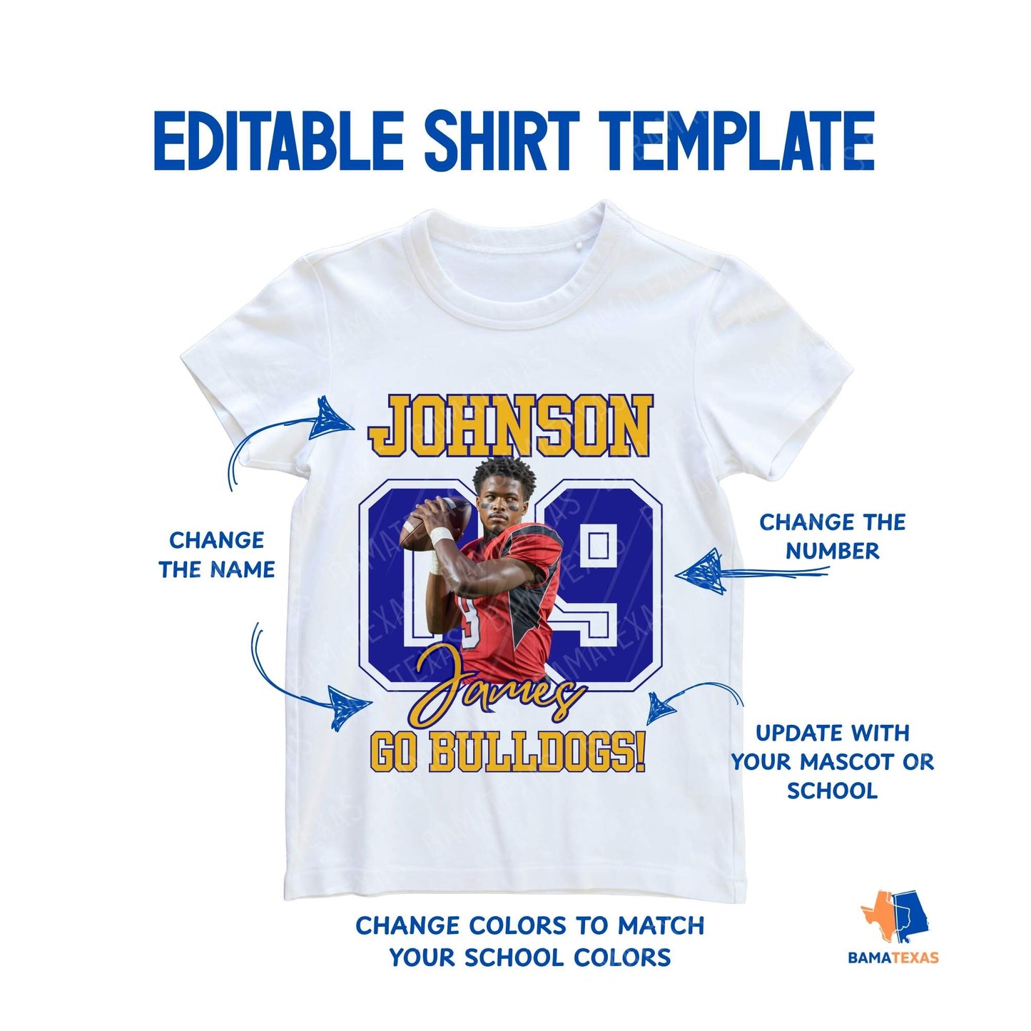 Football Shirt Template I