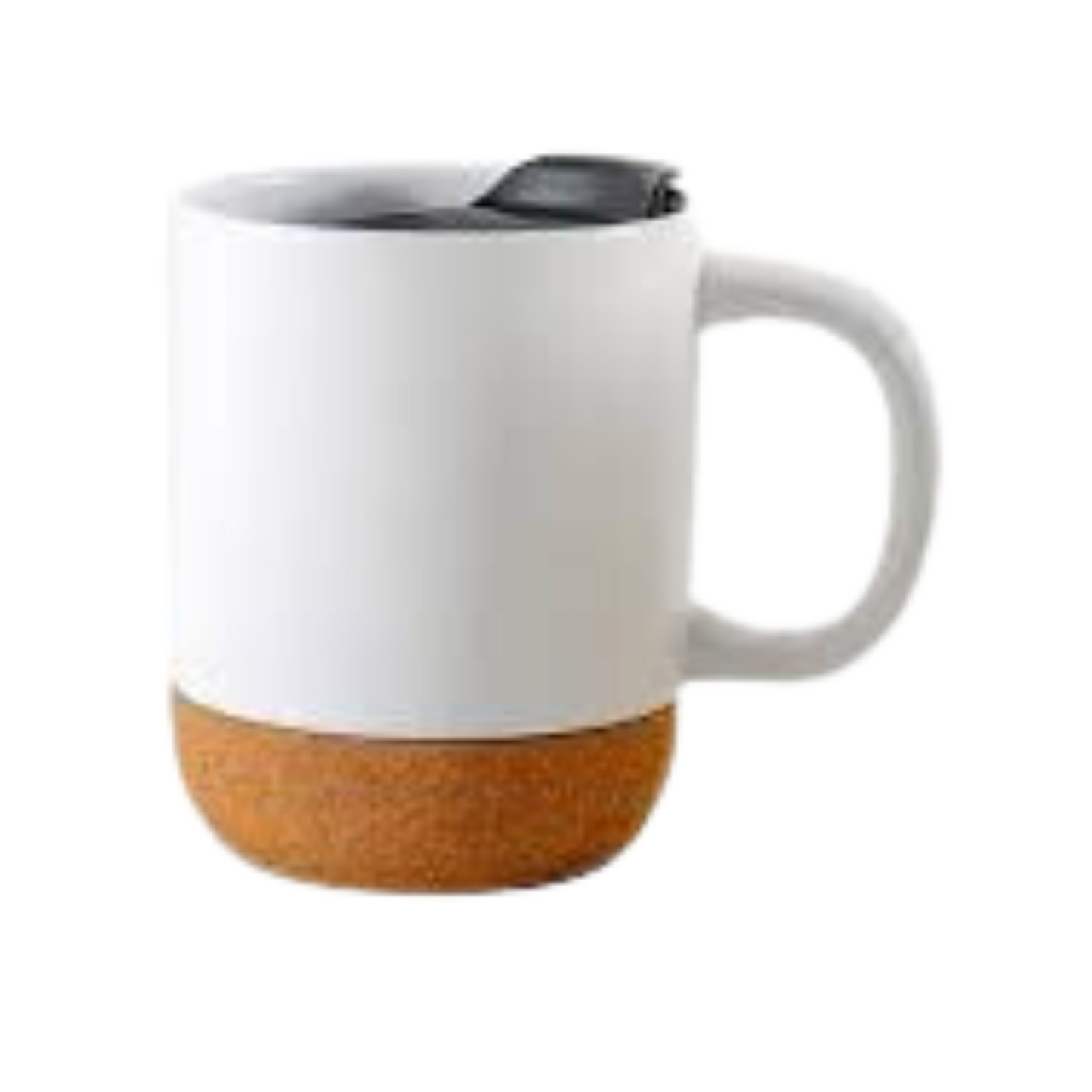 15oz Ceramic Mug with cork bottom