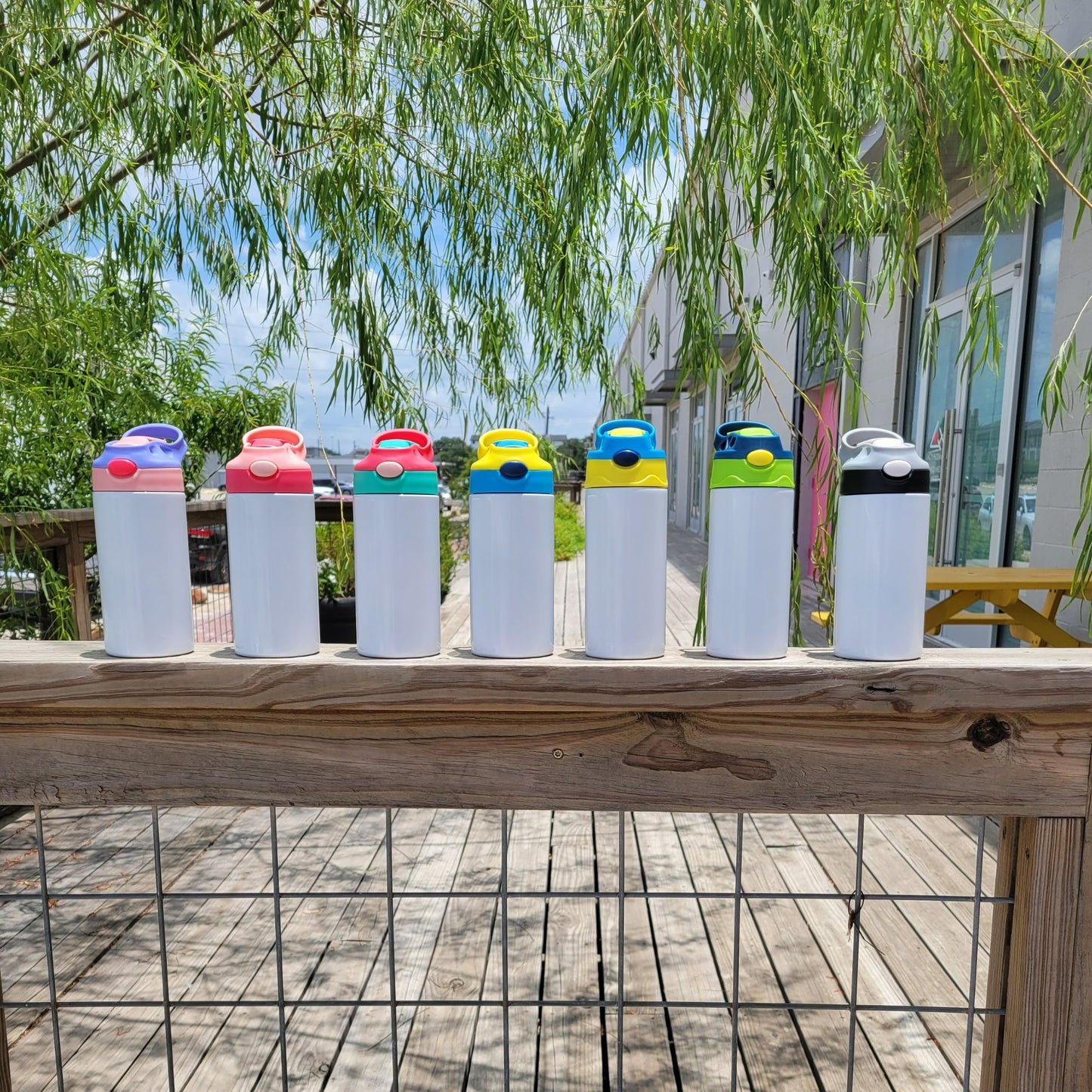 12oz Kids Flip Top Water Bottle