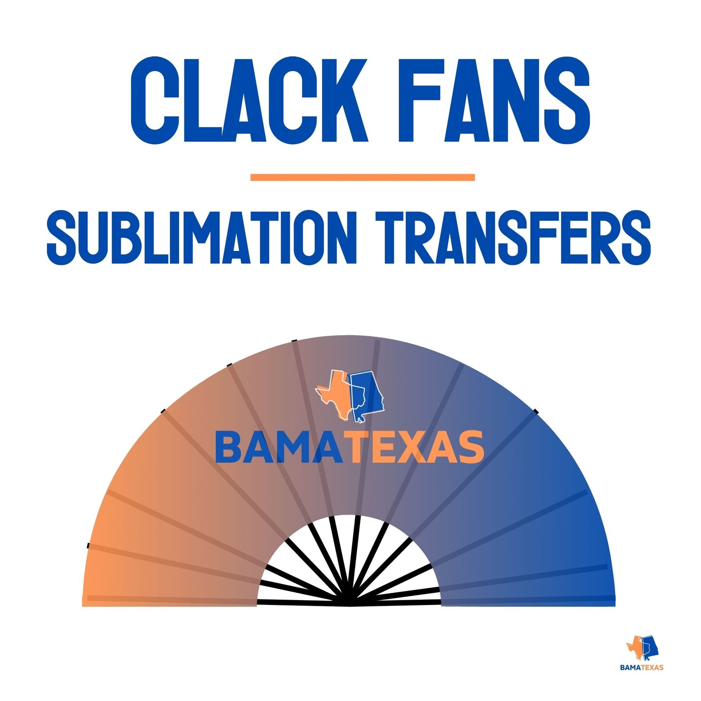 Clack Fan - Sublimation Print Only