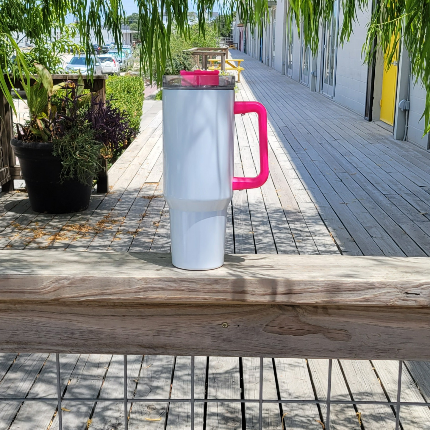 40oz Sublimation Tumbler w/ Handle