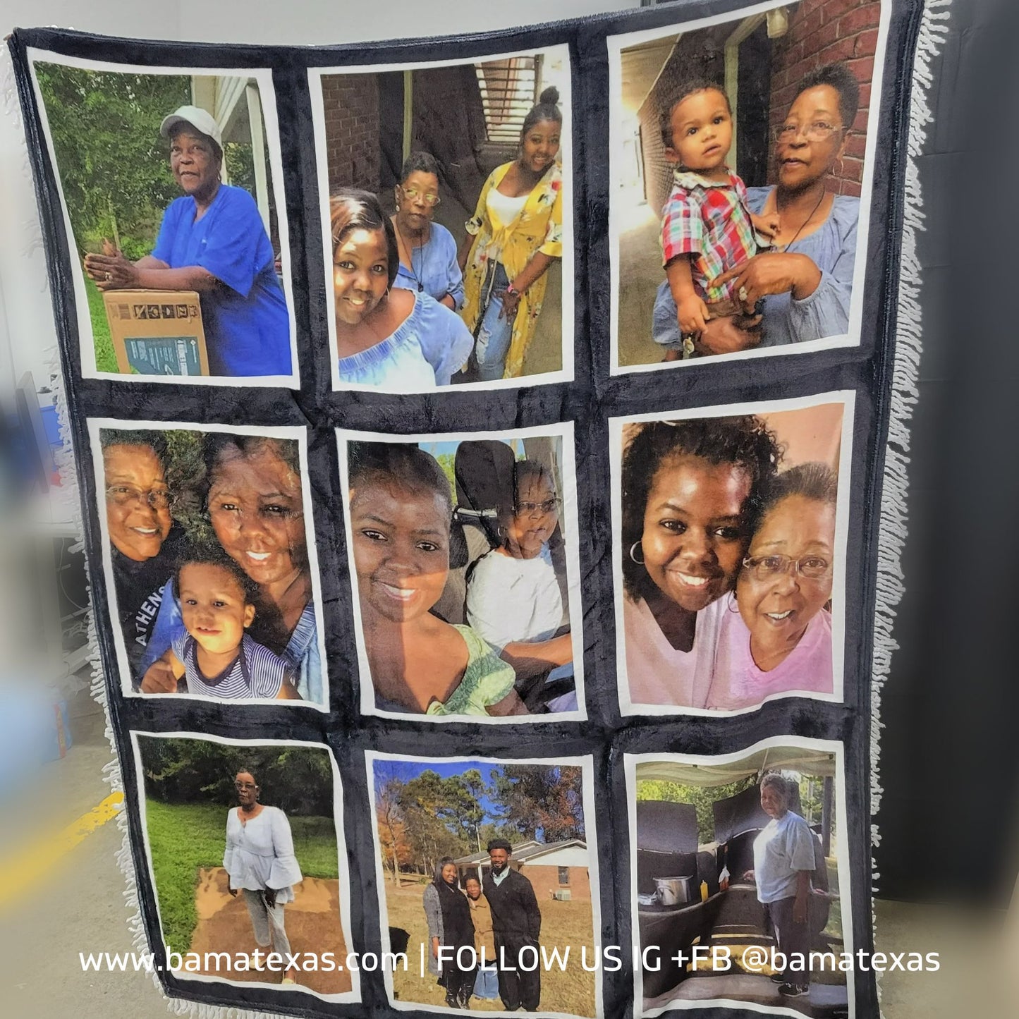 9 Photo Blanket