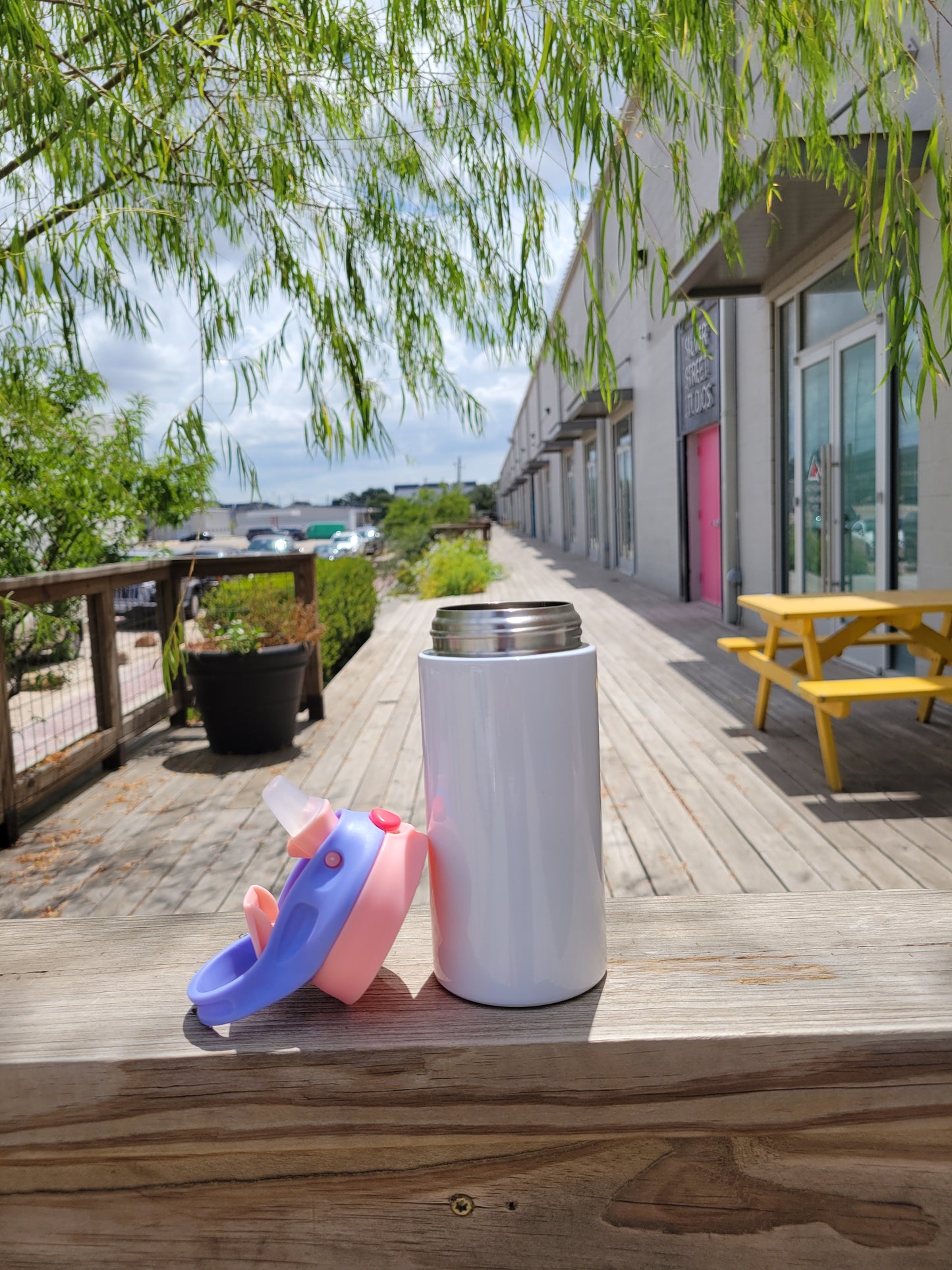 12oz Kids Flip Top Water Bottle