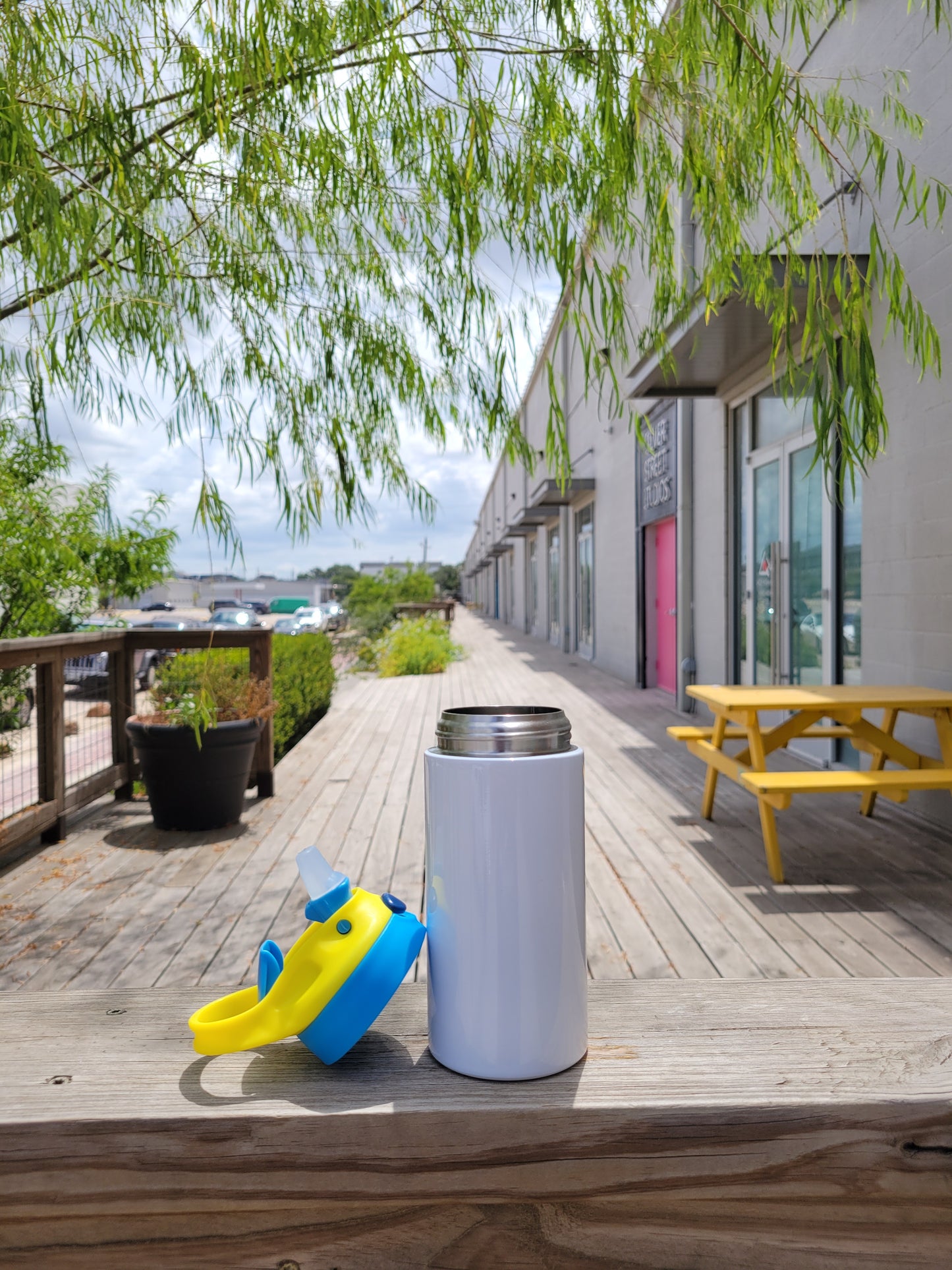 12oz Kids Flip Top Water Bottle