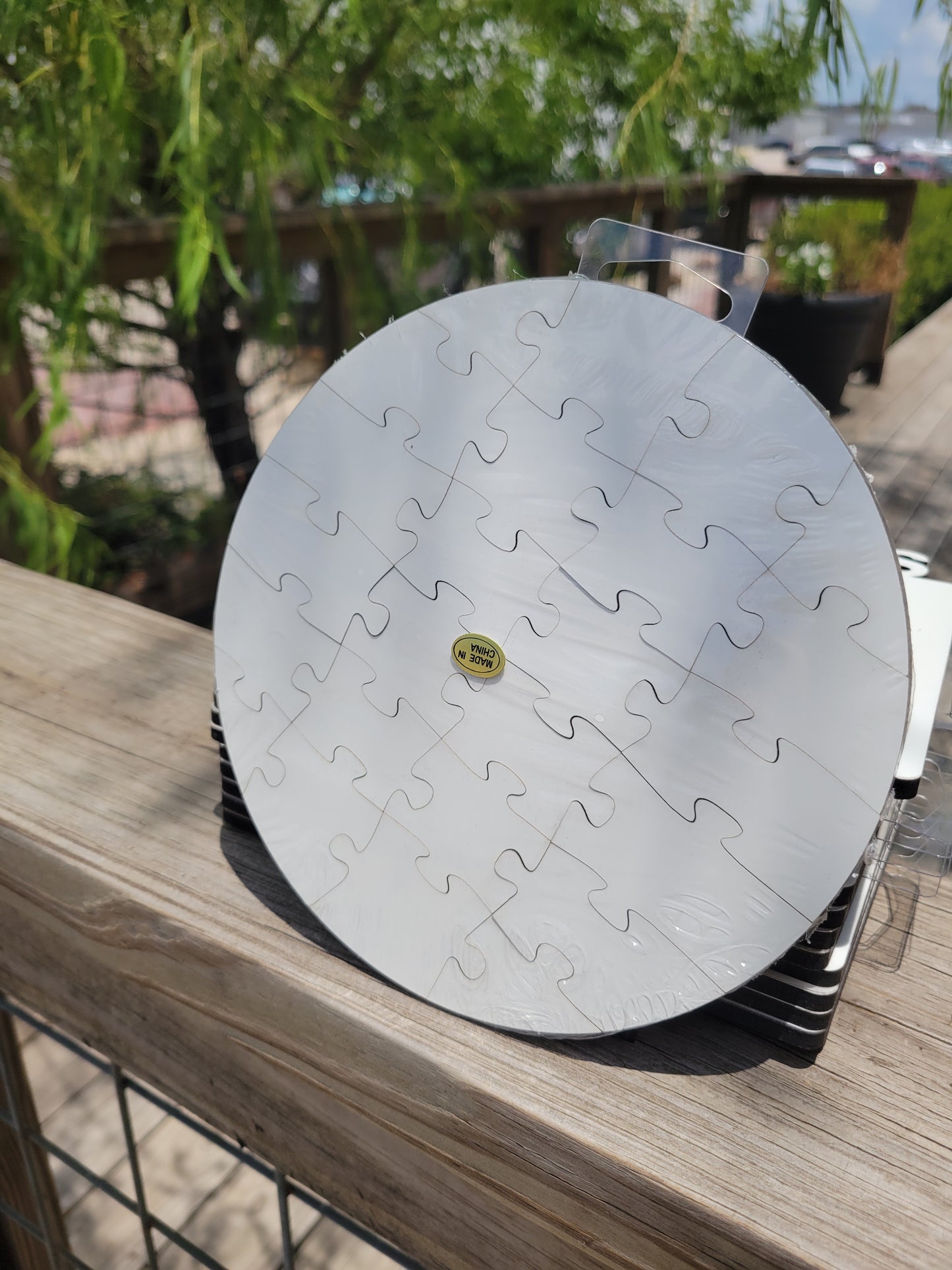 Circle Puzzle - 30 Piece Sublimation Puzzle