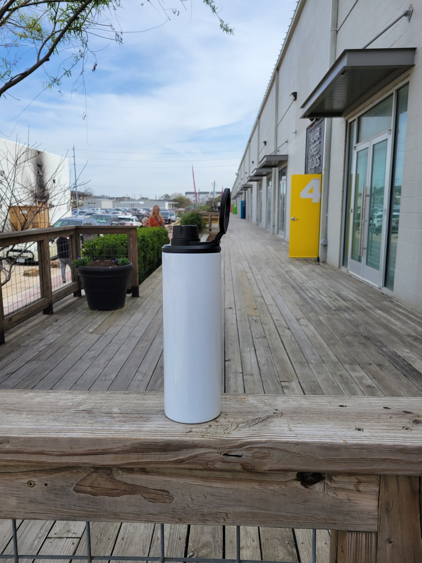 20oz Sports Lid Skinny Tumbler (2 lids)