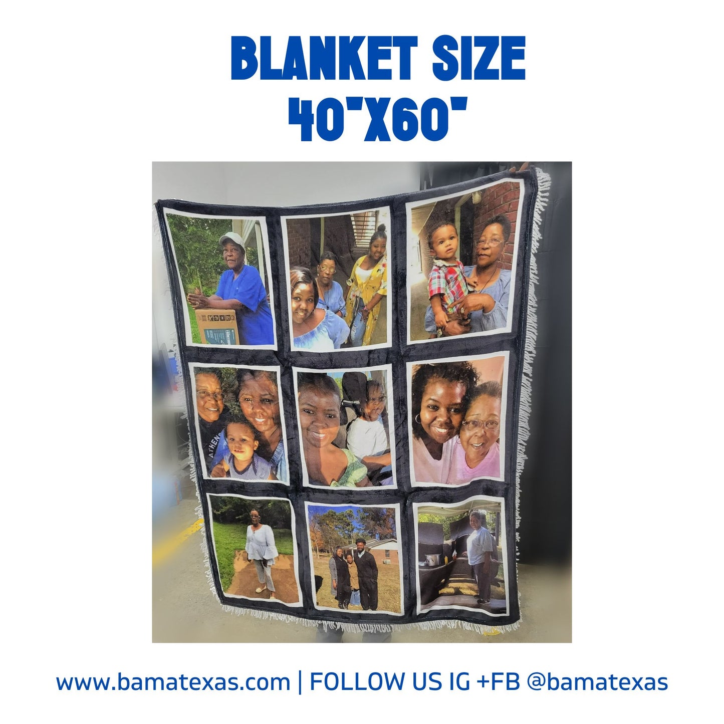 9 Photo Blanket