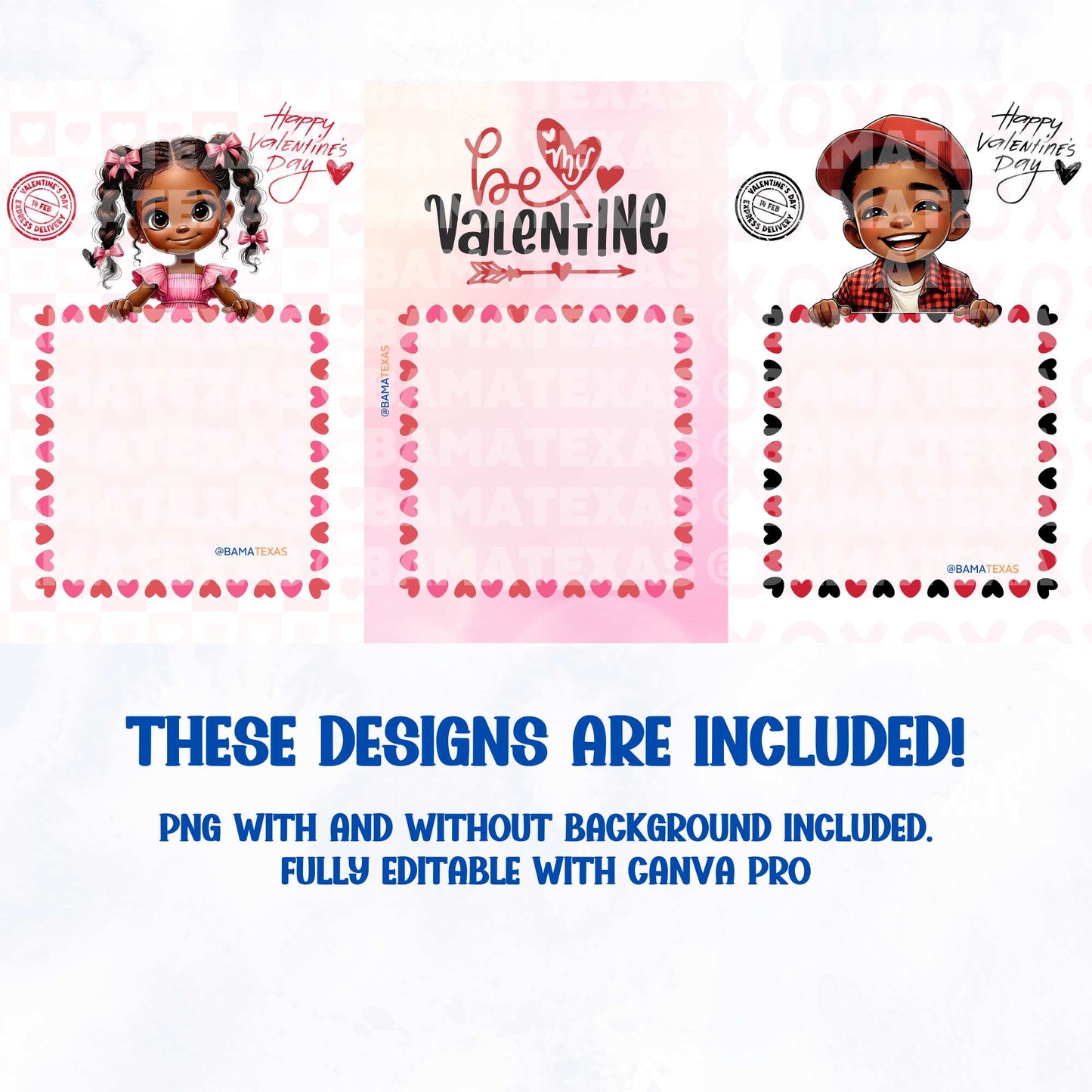 Jumbo Valentine's Day Card Template (9 Design Bundle)