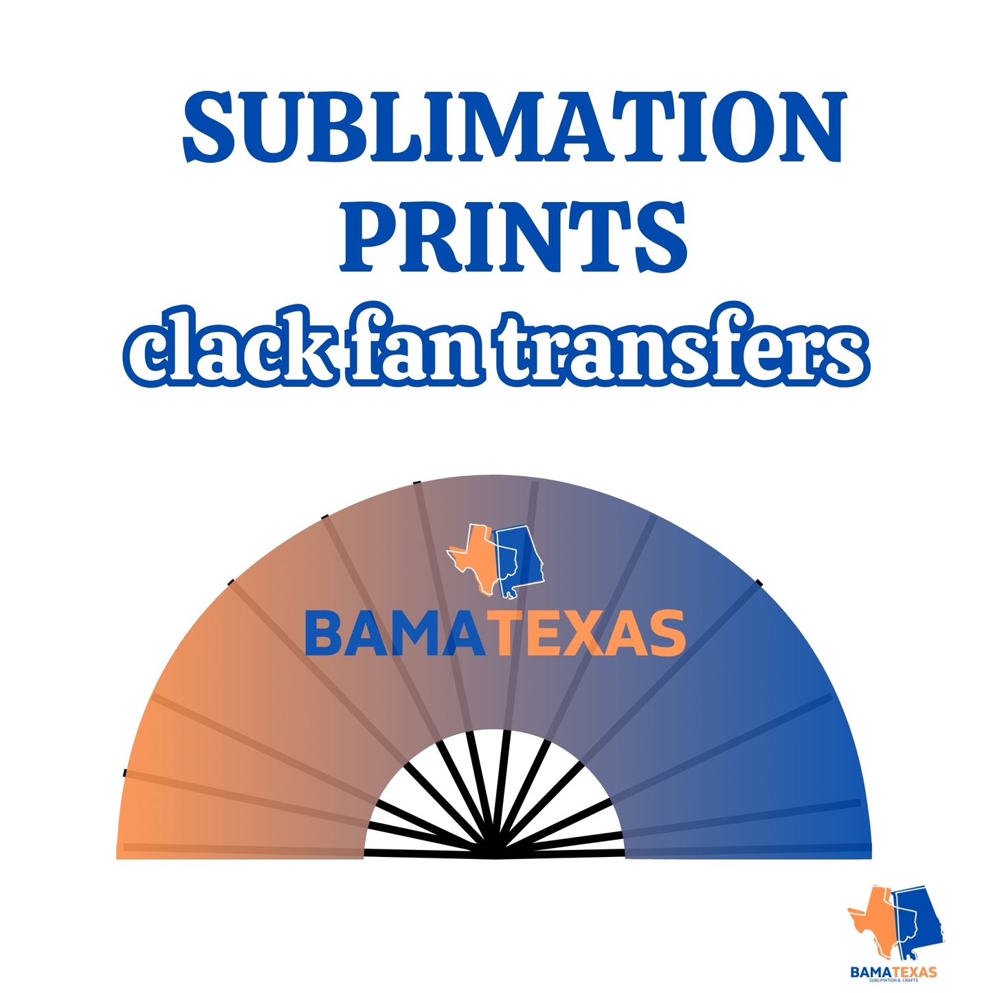 Clack Fan - Sublimation Print Only