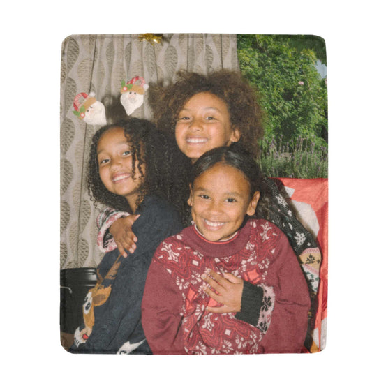 Ultra-Soft Micro Fleece Photo Blanket