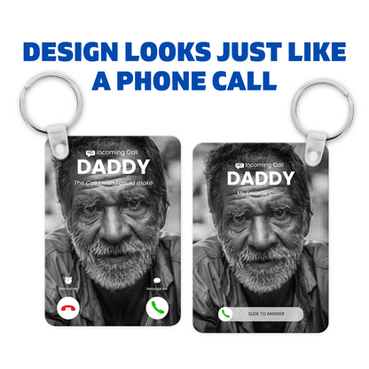 Memorial Phone Call Keychain Template