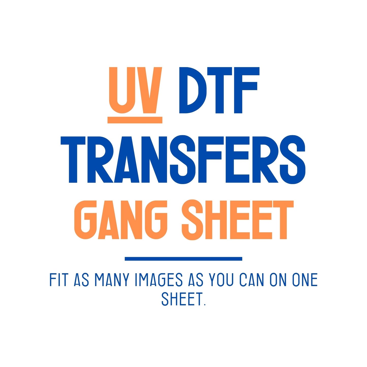 UV DTF Prints - BY SIZE