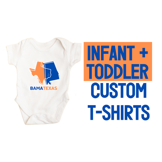 Infant + Toddler Custom Shirts / T-Shirts