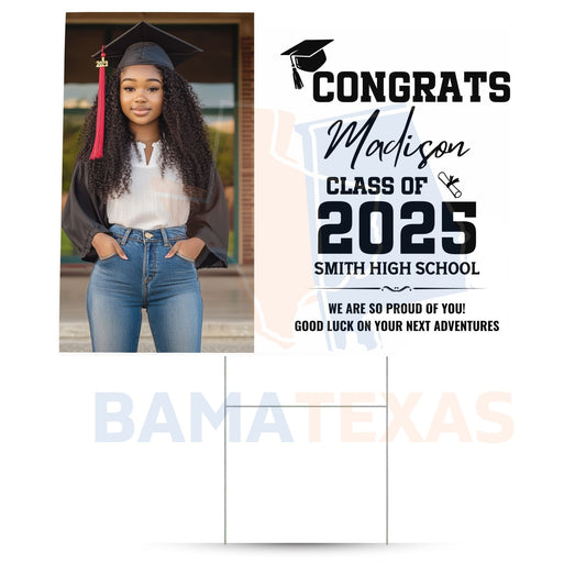 Graduation Yard Sign