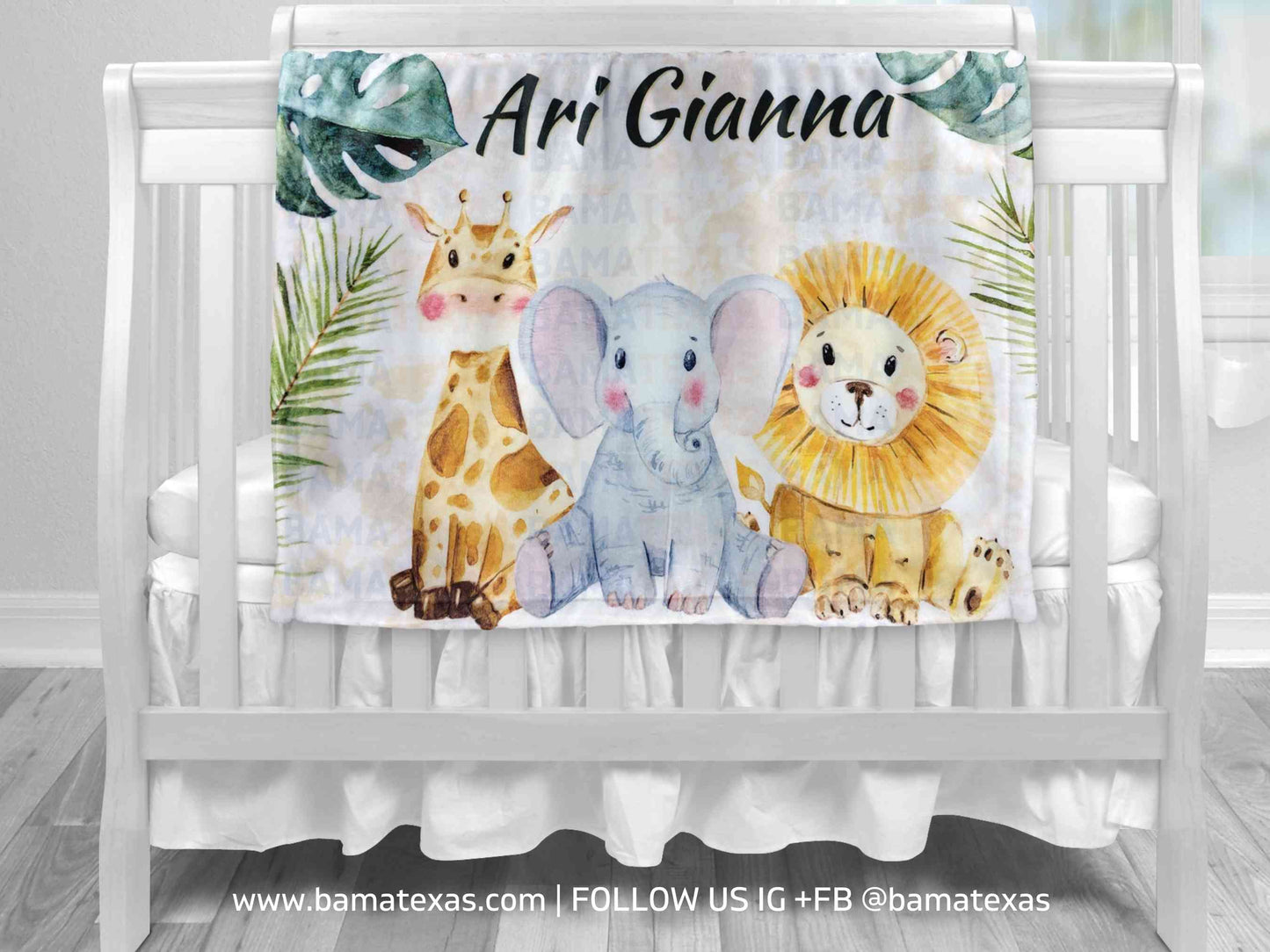 Safari Baby Blanket