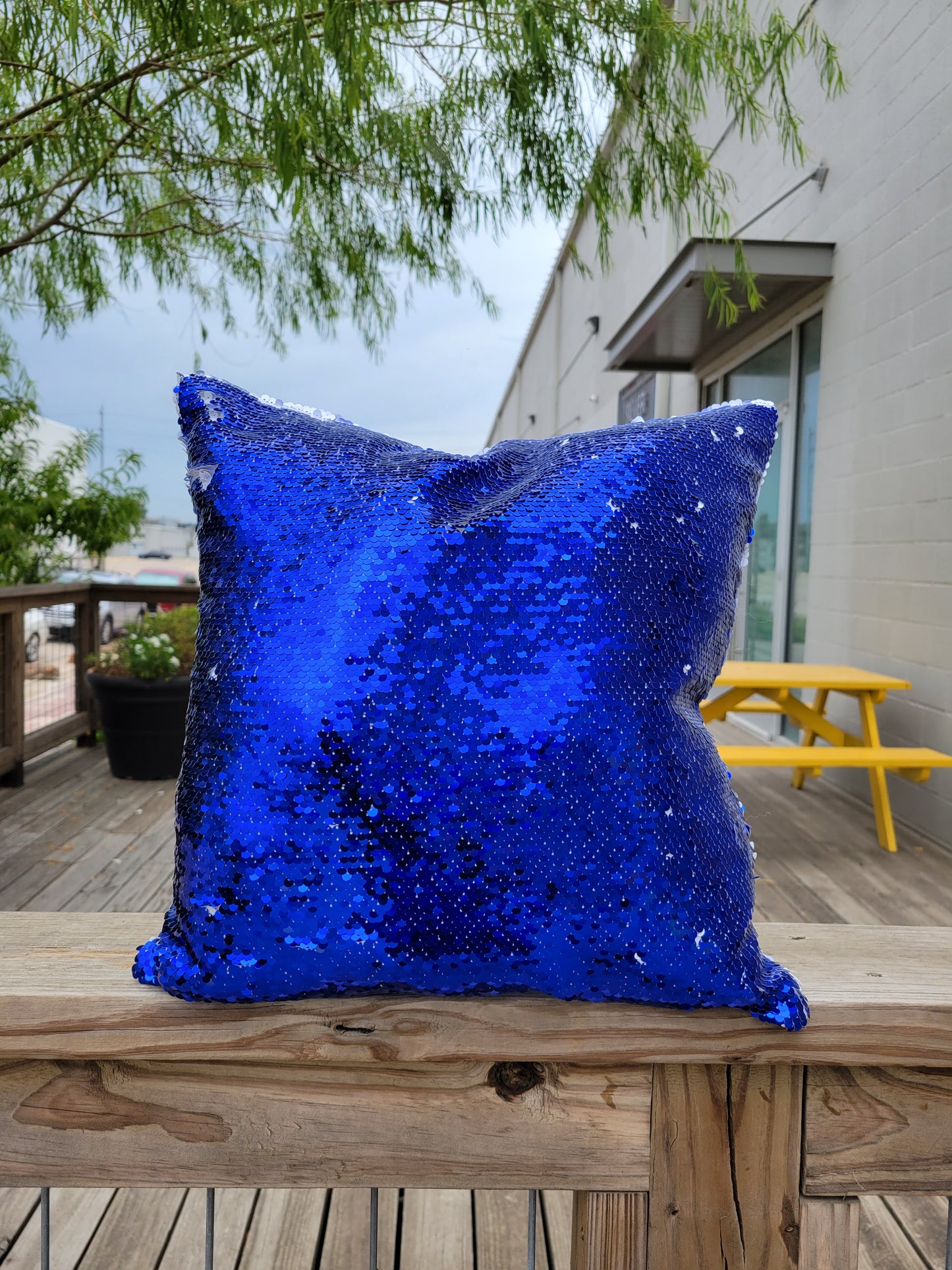 Square Sequin Pillow Cover