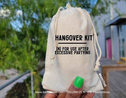 Hang Over Kit - Excessive Partying