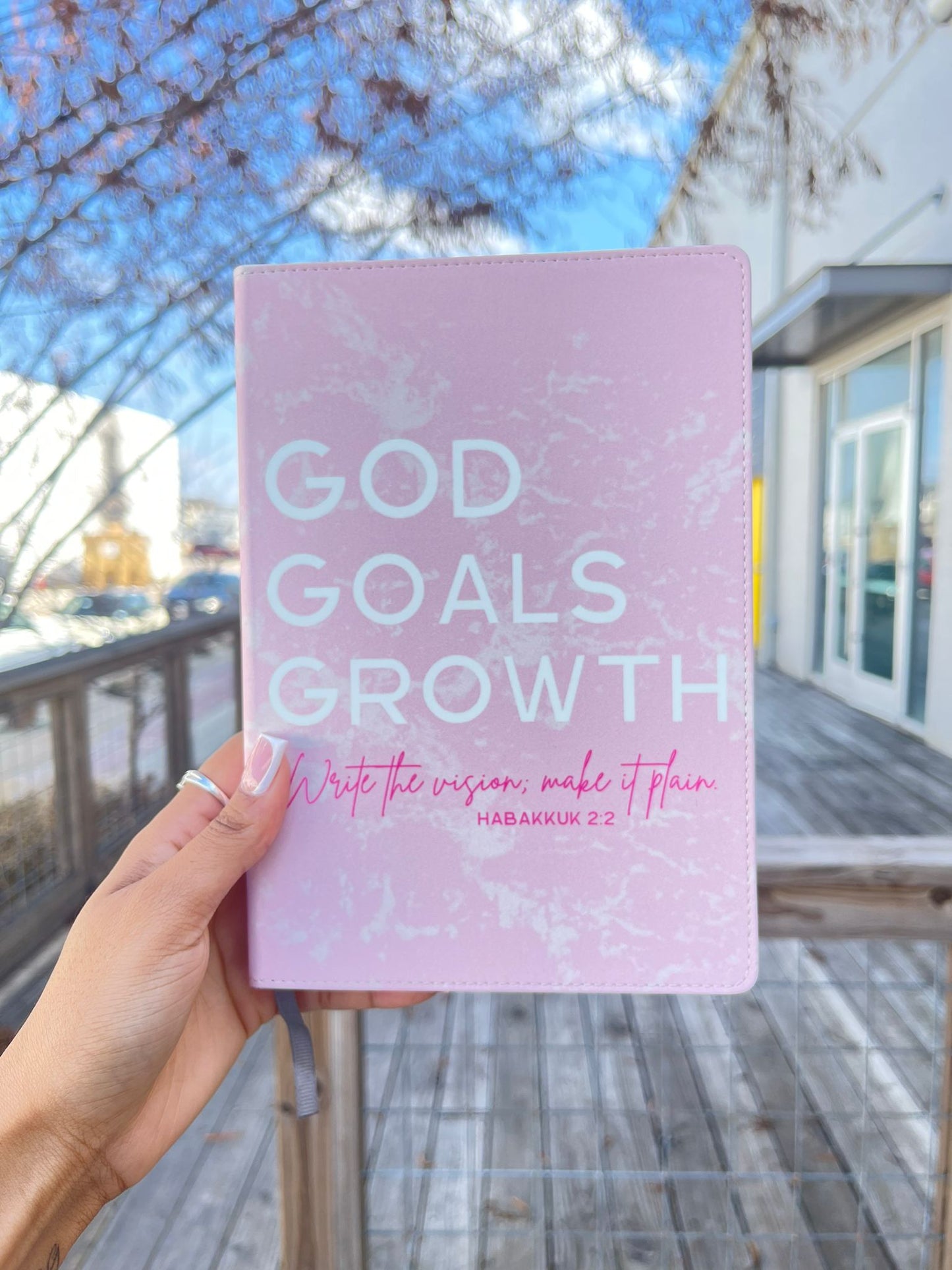 God, Goals, and Growth Notebook/ Journal